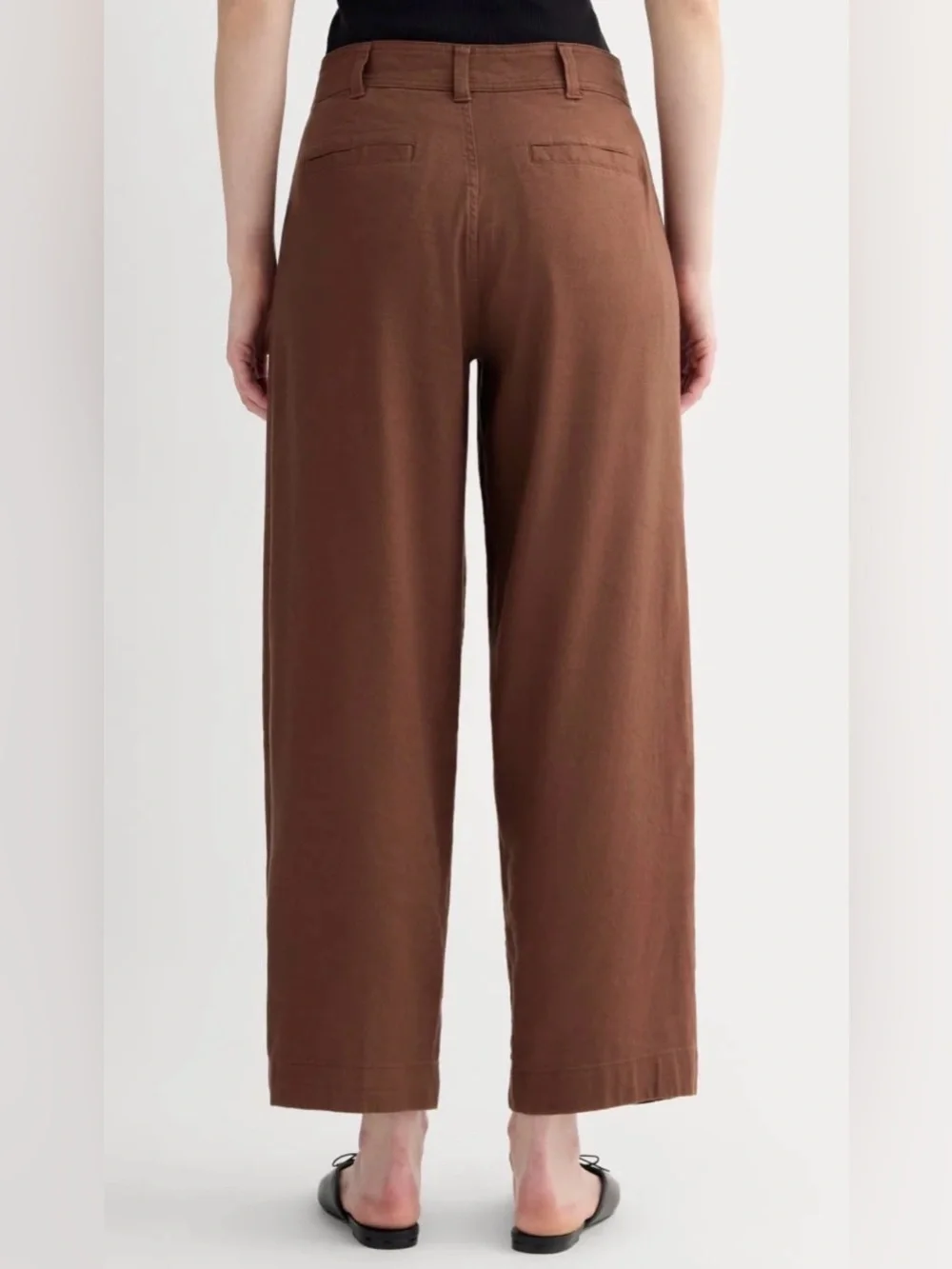 Everlane The Everything Pant in Stretch Linen Cedarwood